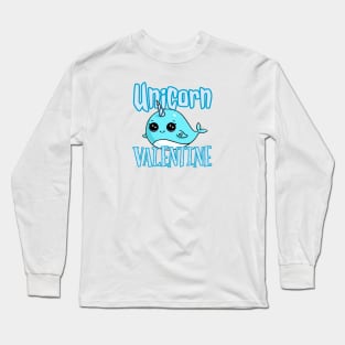 Unicorn valentine Long Sleeve T-Shirt